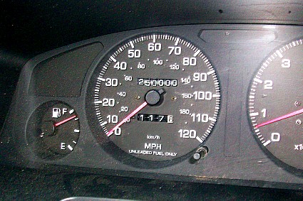 250,000 miles!